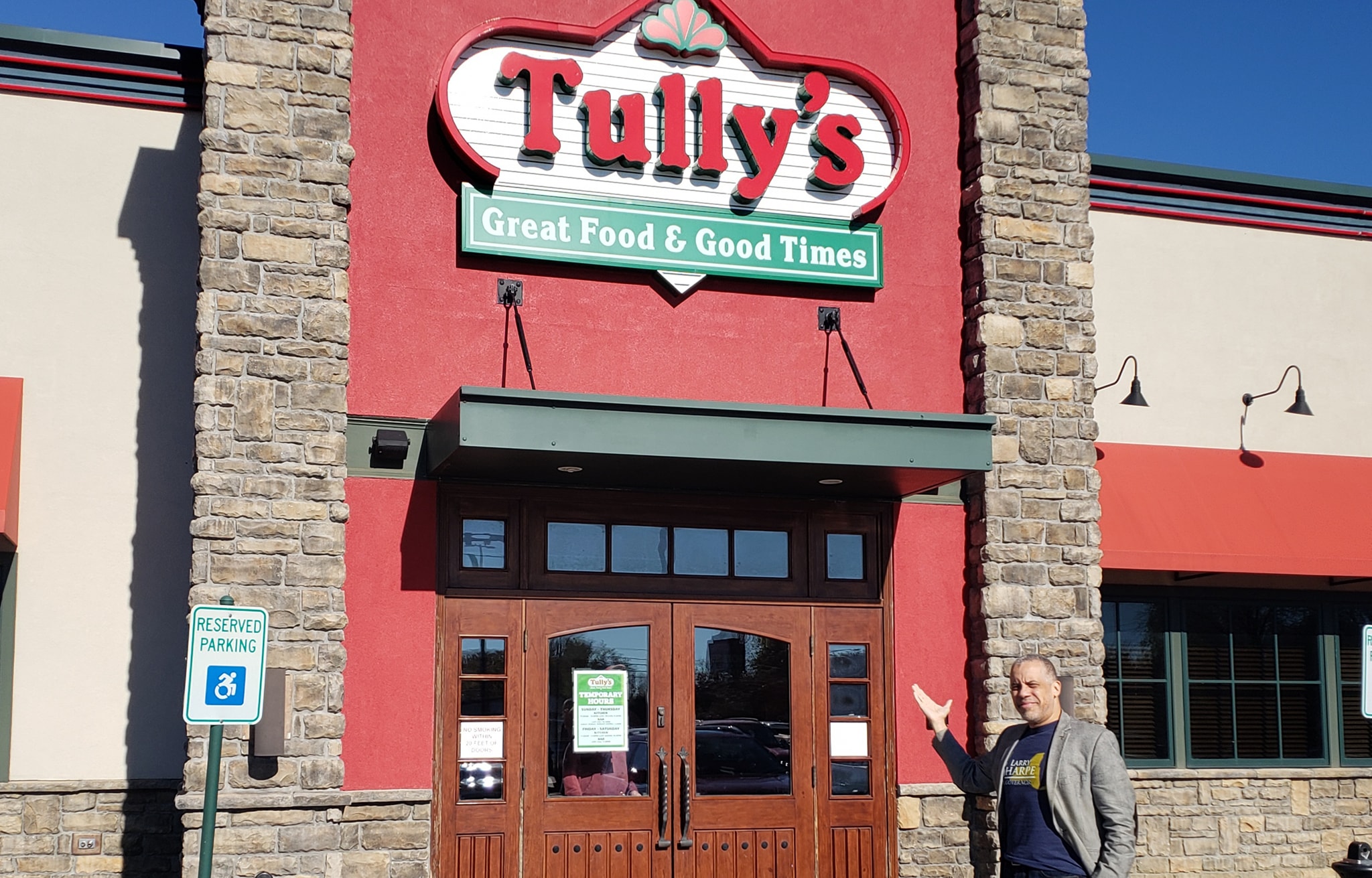 Larry Sharpe Tully's